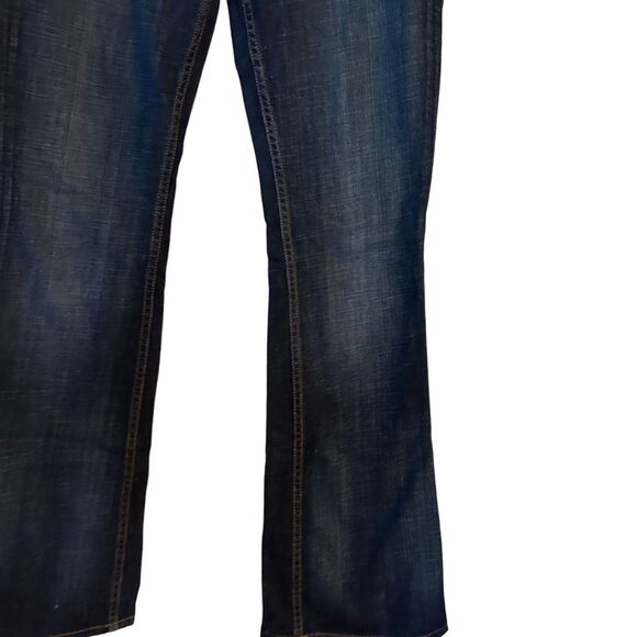 Hudson Women's Bootcut Flap Pocket Jeans Blue Denim Classic Style Size 27 - Picture 2 of 10